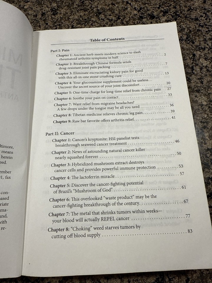 Miracles from the Vault Anthology of Underground Cures by Jenny
