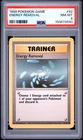 1999 POKEMON BASE SET UNLIMITED #92 ENERGY REMOVAL PSA 8