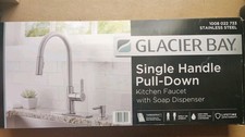 Glacier Bay Paulina Single-Handle Pull-Down Sprayer Kitchen Faucet in Stainless
