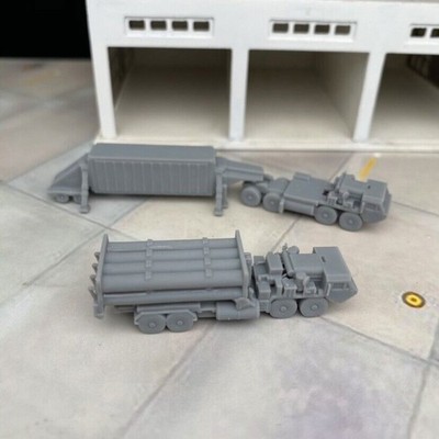 1/350/700 Thaad Air Defense System Missile mini/3Dprinted resin  model