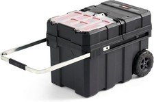 Keter Masterloader Resin Rolling Tool Box wit...
