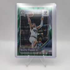 2024-25 Panini Donruss Optic - Scotty Pippen Jr. #180 Green Seismic Prizm