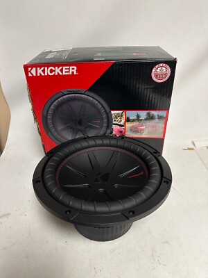KICKER 48CWR104 CompR 10'' Subwoofer, DVC, 4-ohm - EACH