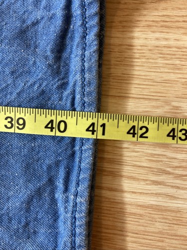 Pantalones de mezclilla Levis 501 XX blanco cono de roble lavado claro para hombre con botones talla 40x32 - Imagen 15 de 20