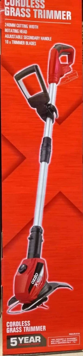 Ozito pxc 18v sale grass trimmer kit