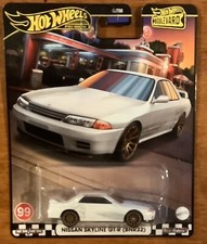 HOT WHEELS PREMIUM HW BOULEVARD NISSAN SKYLINE GT-R BNR32 DIECAST CAR