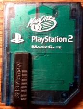 Playstation 2 MadCatz Green Magic Gate 8MB Memory Card