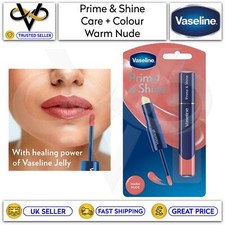 Image of Vaseline Prime & Shine Dual Benefit Care & Colour Lip Balm & Colour Double Head