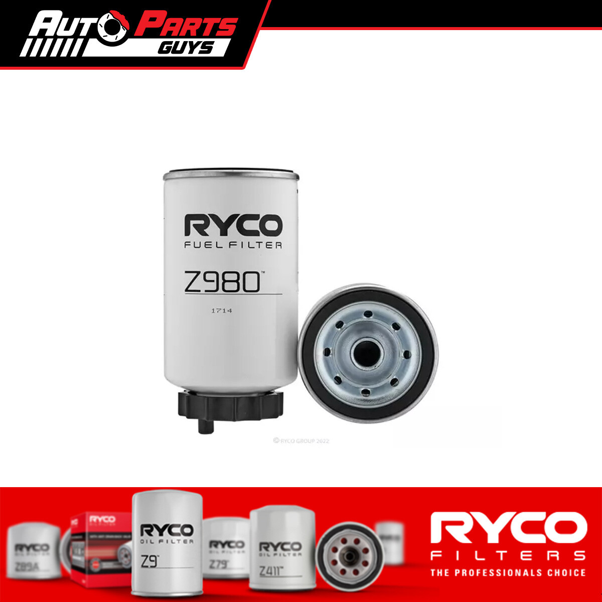 Ryco Fuel Filter Z980 UK