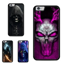 Scary Reaper Skull Print For Motorola 2024 Google OnePlus Shockproof Case