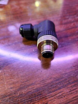 Mencom MDC-5MP-FW07-R - 5Pin 12mm 90 Deg Field Wireable Connector **NEW NO BOX**