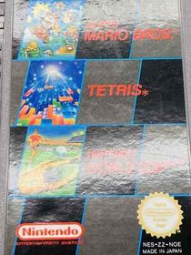 3in1 Spiel Super Mario Bros Tetris Nintendo World Cup Nintendo NES NES ZZ NOE