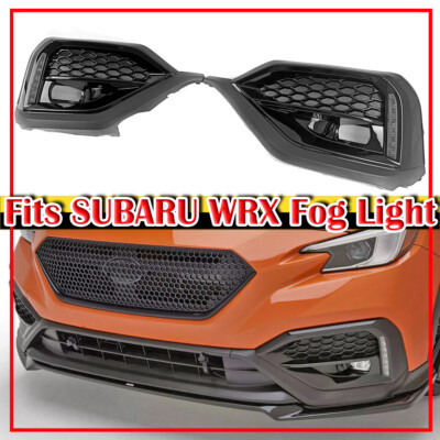 2022+ Fits Subaru WRX VB 5th Dynamic LED Turn Signal DRL Fog Bezel Lights Pair