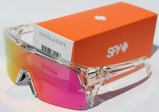 SPY OPTICS Monolith 5050 Sunglasses Crystal/Happy Gray Green Pink Spectra NEW