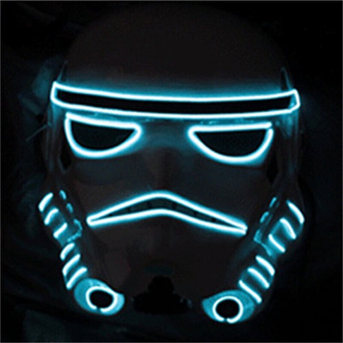 Star Wars Stormtrooper Cosplay Halloween LED Wearable Mask Helmet Headwear Props - Picture 16 of 26