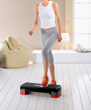„Steppbrett “Für Fitness, Aerobic, Ausdauer- oder Reha-Training höhenverstellbar