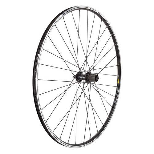PAIR 700 622x18 VELO A23 BLACK MSW 32 SHIMANO R7000 8-11sCASS QR BLACK 130mm DT2.0BK