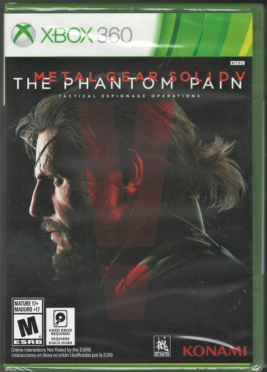 Metal Gear Solid V: The Phantom Pain (Microsoft Xbox 360, 2015) Video Game