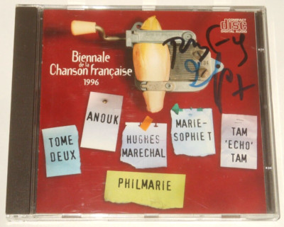 Biennale De La Chanson Francaise 1996 - CD - Belgium - Marie-Sophie T - Anouk