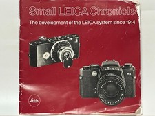 Small Leica Chronicle Booklet Sales Brochure