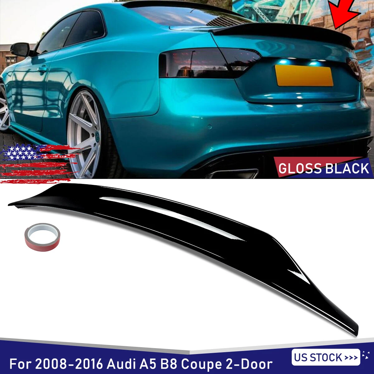 25+ Spoilers & Wings for 2008 Audi A5 for sale | Updated Oct 2026