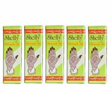 12xShelly Mehandi Henna Oil Mehndi for Darkening Henna-body paint art kit tattoo
