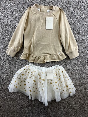 Kardashian Kids Piece Outfit Toddler Size 3T Tulle Skirt Long