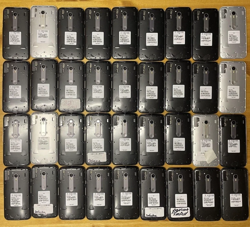 Defective Lot of 36 Motorola G 3rd Gen | XT1548/XT1540 Untested Read Description - Image 2 of 4