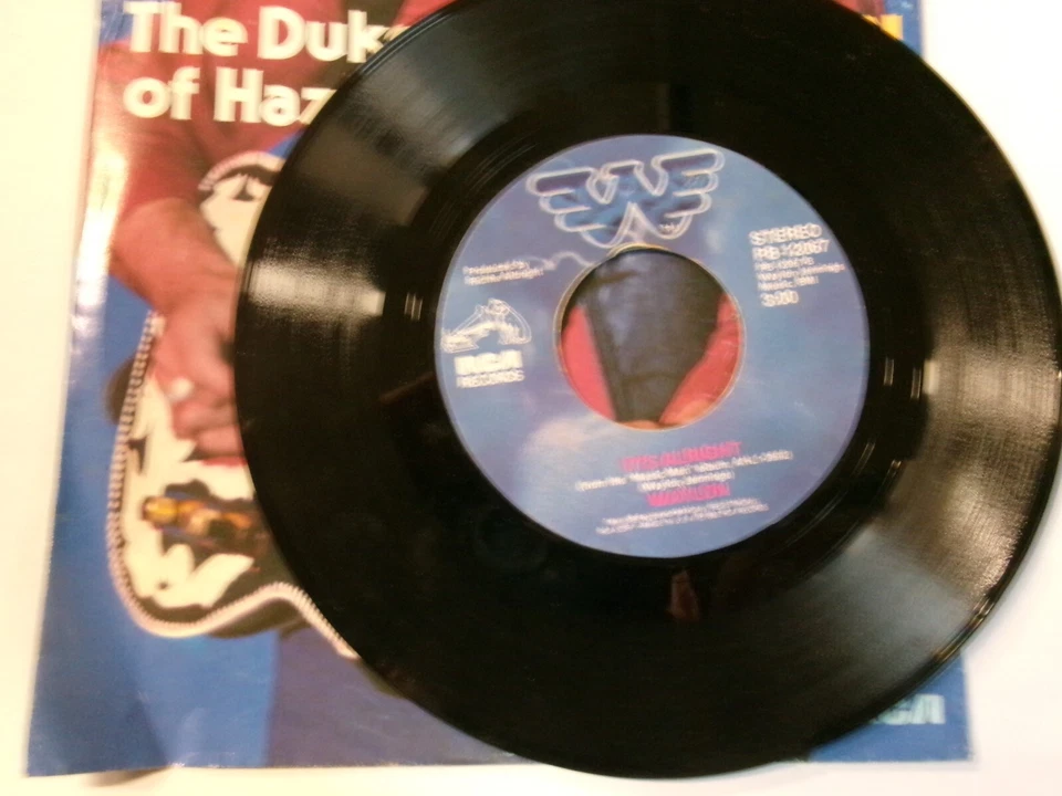 RCA 45-Waylon Jennings-Theme from the Dukes of Hazard-45 NM +PS - Image 2 of 3