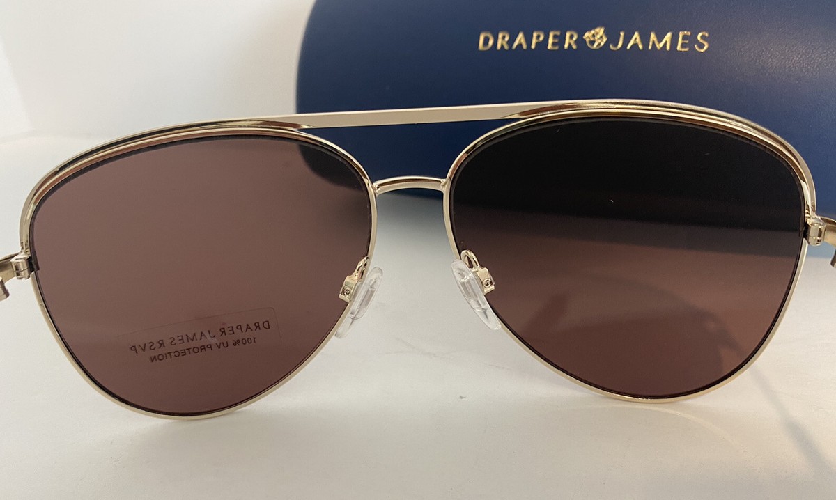 Draper James Aviator Sunglasses Women display picture 2