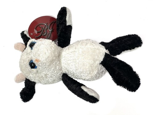 COW LOVER Stuffed Animal Plush 8in Black and White BRAND NEW WITH TAGS ADORABLE - Picture 8 of 9