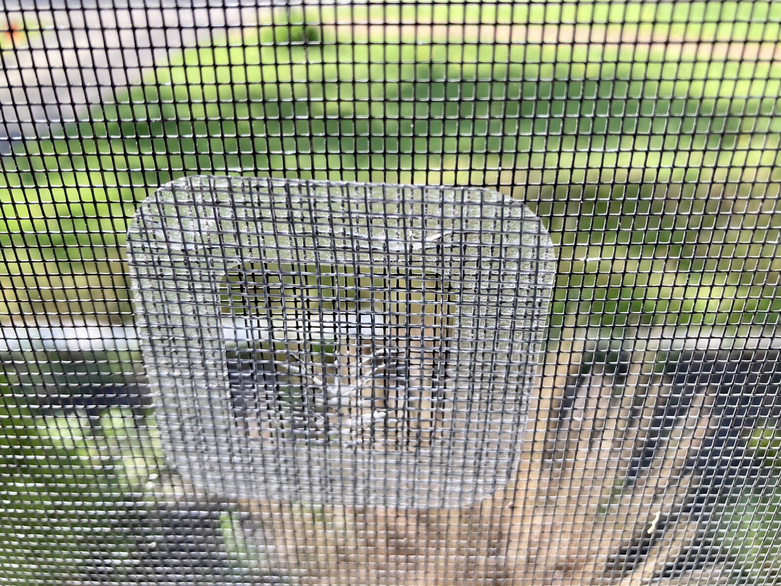 Window Door Screen SelfAdhesive Mesh Screen Hole Repair 6 Patches Two