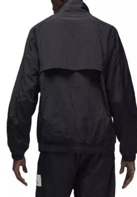 Jordan Essentials Statement Warm-Up Jacket Mens M Black Jumpman