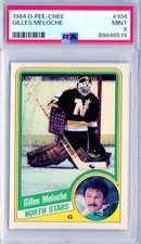 1984 OPC O-Pee-Chee Gilles Meloche #104 - PSA 9  - COMPLETE YOUR REGISTRY