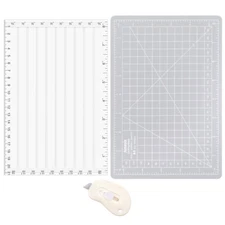 Easy Sentiment Strips Trimming Tools Self Heating Mat Craft Foil Paper Cutters