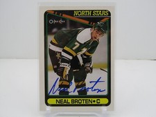 NEAL BROTEN 2008-09 UD O-PEE-CHEE AUTOGRAPH AUTO! NORTH STARS!!