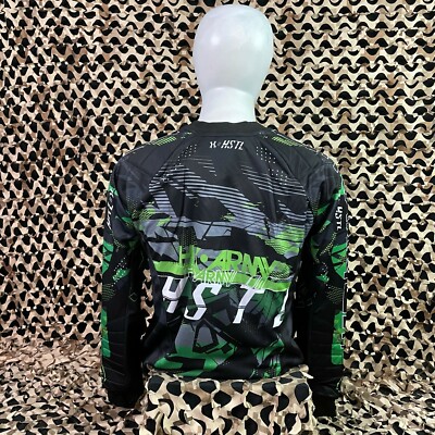 Maillot Paintball HK Army HSTL Line - Slime (Vert/Noir) - Taille S - Neuf