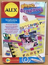 Birthday Scrapbook Scrapbooking Activity Kit 731346006301 Ages 5 BRAND NEW