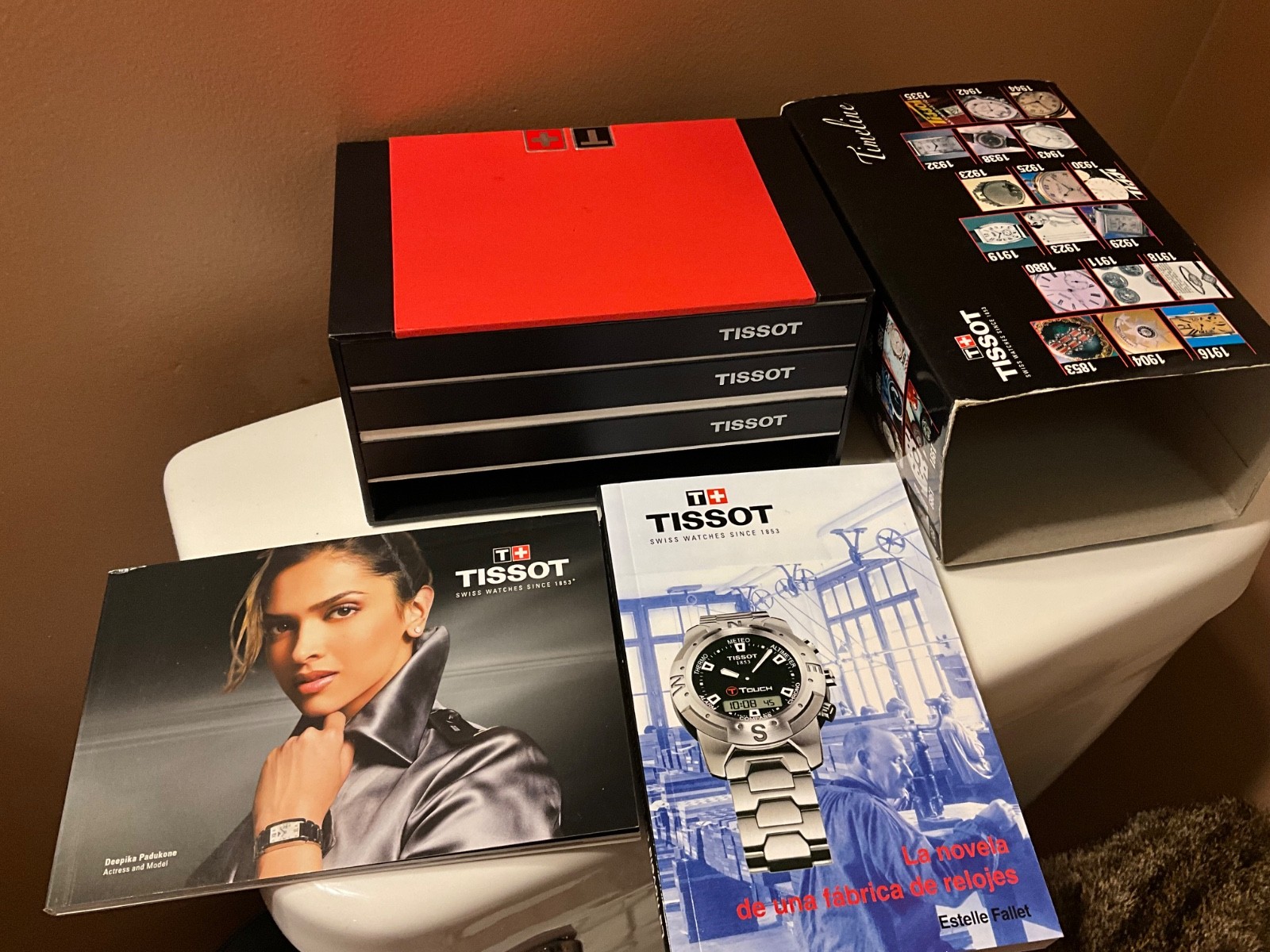 TISSOT SWISS MADE T-RACE AUTOMATIC CHRONOGRAPH T048427A SAPPHIRE CRYSTAL NR MINT