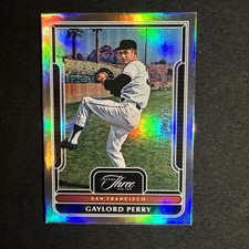 2023 Panini Three and Two Gaylord Perry Holo Silver #16/20 Giants