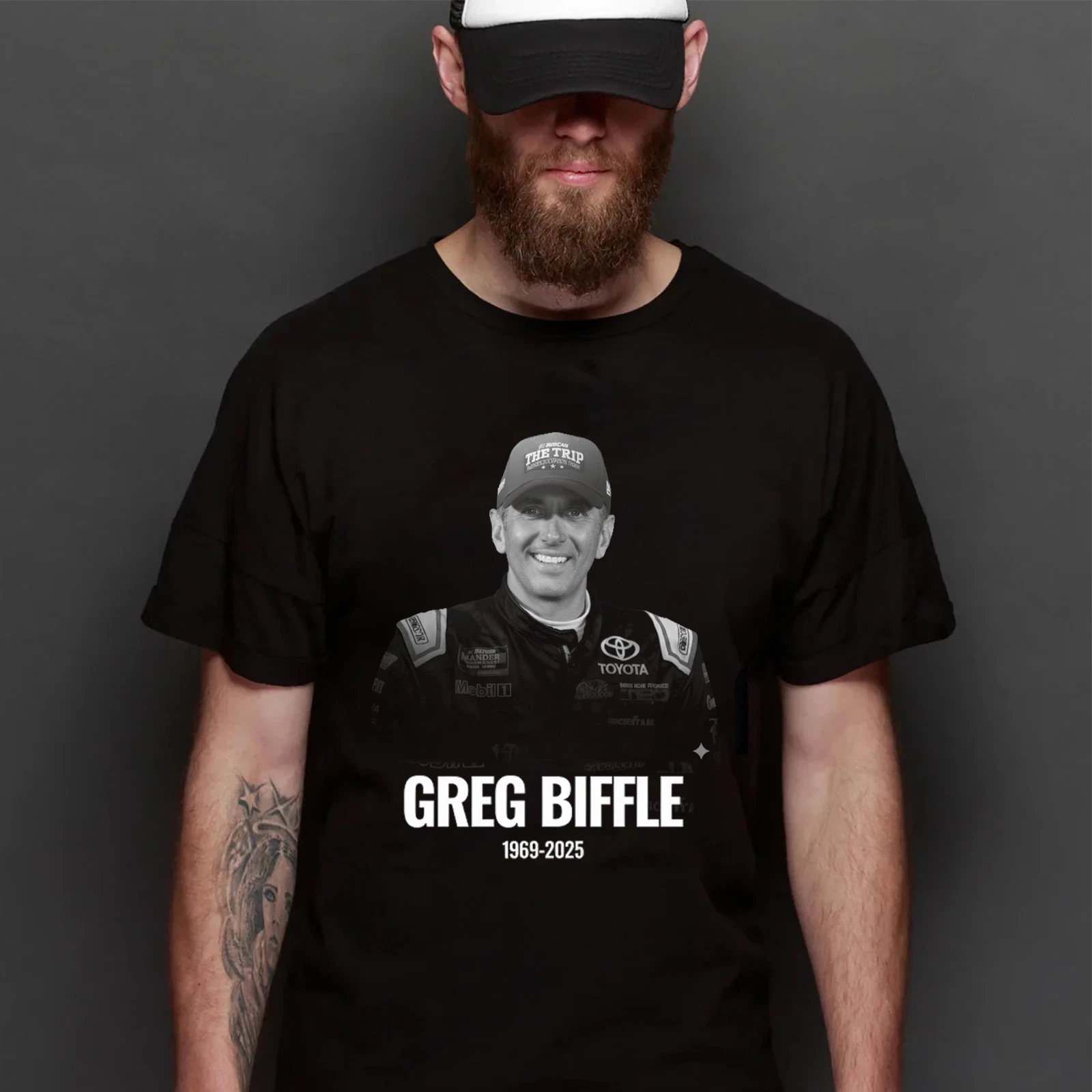 16 Greg Biffle Memorial Tribute TShirt