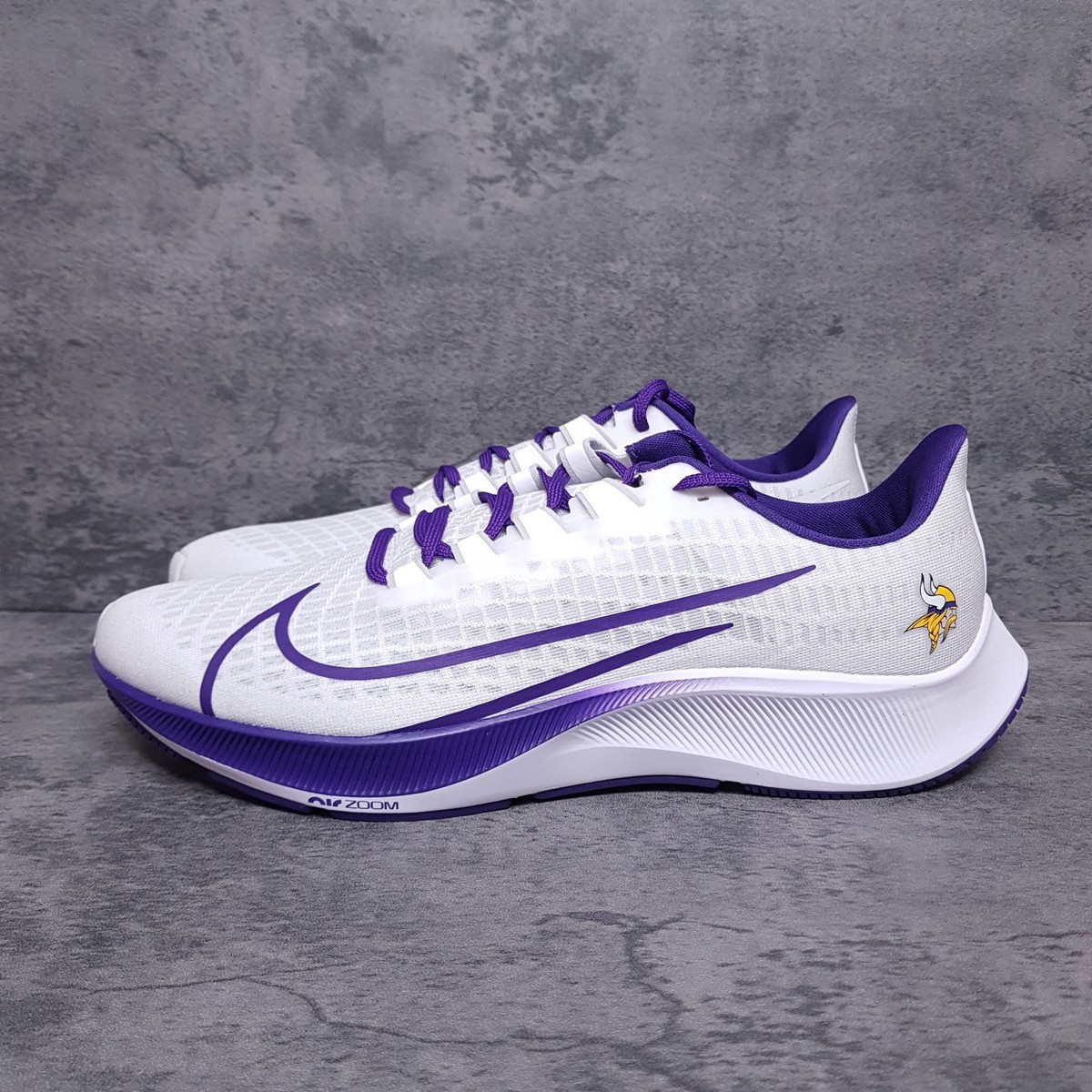 ムスイウィズ HN-088 NIKE Air Zoom Pegasus 37 Minnesota Vikings Running Shoes Mens 12.5