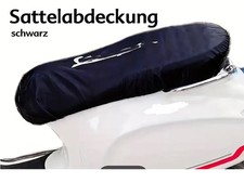 Sitzbankabdeckung Regenschutz - Piaggio Regenhaube f. Vespa - schwarz