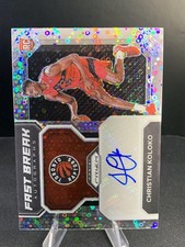 2022-23 Panini Prizm #FBR-CKR Christian Koloko Fast Break Rookie Autographs