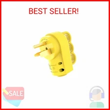 RVGUARD 50 Amp Female Welder 6-50P Plug & 6-50R Receptacle Welder Replacement, E