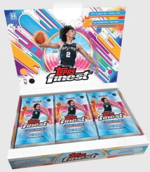 2025-26 Topps Finest Basketball Hobby Box Factory Sealed IN HAND SHIPS ASAP
