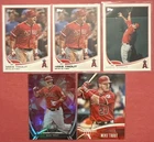 MIKE TROUT 5 Rookie Card lot, 2 Topps AL ROY, #FN-19, Bowman #PM2, #27 ROOKIES🔥