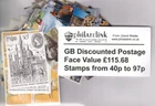 GB (FV £115.68) Discounted Postage Stamps from 40p to 97p MNH