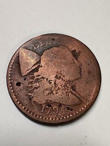 1794 Liberty Cap Large Cent Obv 32 Circulated Condition SKU#38126