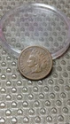1873 Closed 3 Indian Head Centy Penny VG Details                            D291